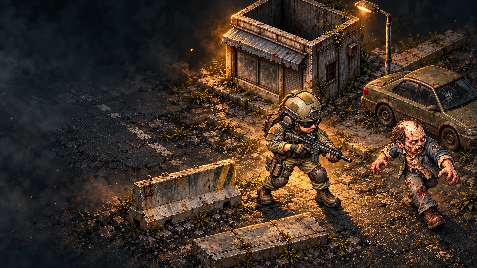 Zombie Apocalypse — Promotional composition · not gameplay